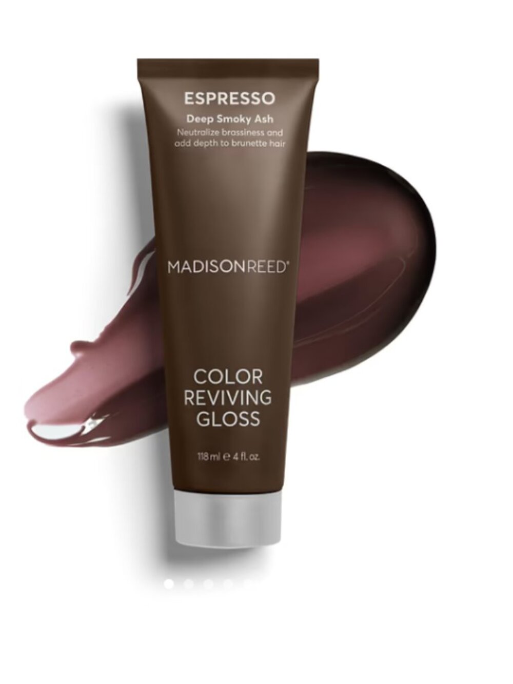 MSRP $30 - Madison Reed Hair Gloss - Espresso Deep Smoky Ash - 4oz NIB
